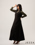 Polyester Sleeveless Dress & Ribbed Spandex Top Set 60271/63651